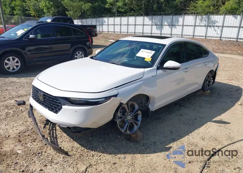 2023 Honda Accord Hybrid Ex-L из США, поврежденный, VIN 1HGCY2F63PA057800